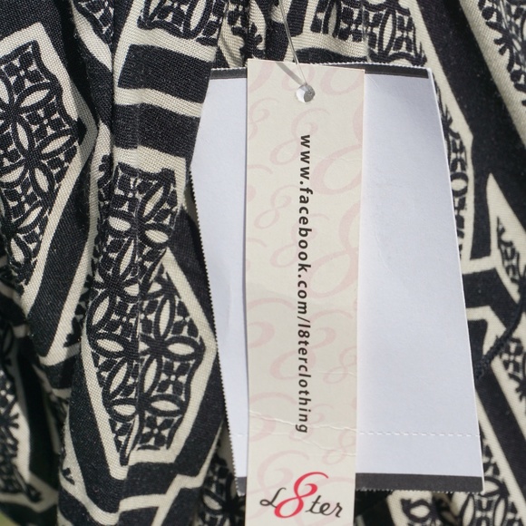 L8ter Dresses & Skirts - L8ter NWT Maxi Dress Black & Taupe